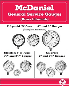General Service Gauges (Brass Internals)