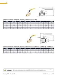 Brass & Ball Valves Catalog