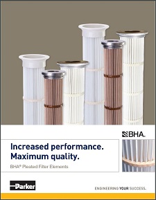 Parker BHA Pleated Filter Elements Brochure