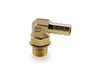 Beaded Barb and Male Pipe 45 Degree Beaded Barb Elbow Brass Parker 179HB-6-6 Brass Hose Barb Fitting Barb to Pipe 3//8 3//8