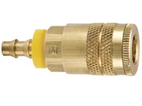 20 Series Brass Coupler - Push-lok Hose Barb