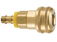 30 Series Brass Coupler - Push-lok Hose Barb