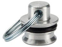 60 Series Coupler Dust Plug - Aluminium