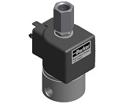 Parker 3-Way Brass Valve Multi-Purpose DIN Coil
