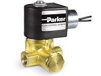 Parker 2-Way Brass Valve 1/4 Inch