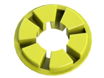Magnaloy Model M800 Coupling Insert - Yellow Material (Urethane)