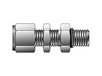 A-LOK Inch Tube Bulkhead to SAE Conversion Adapter - AH2LZ