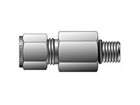 CPI Inch Tube Long Male Connector SAE/MS Straight Thread - ZH3BA