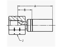 Crimped Thermoplastic Hydraulic Hose Fittings, NX Series
