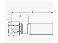 Crimped Thermoplastic UHP Hose Fittings, JX Series