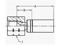 Crimped Thermoplastic UHP Hose Fittings, LX Fitting Series