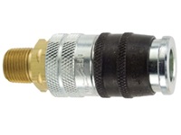 E-z-mate Series Steel Coupler - Male Thread