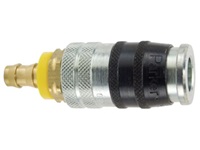 E-z-mate Series Steel Coupler - Push-lok Hose Barb