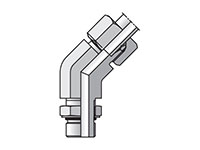 EO/EO-2 45° Elbow, Adjustable - VEE-UNF