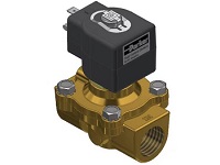 Parker 22/23 Series - General Purpose Brass Solenoid Valve - DIN Coil