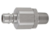 H Series Aluminium Nipple - Male Thread