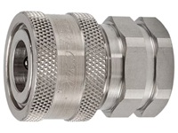 H Series Stainless Steel (316) Coupler - Female Thread