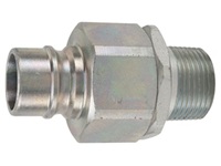 H Series Steel Nipple - Male Thread