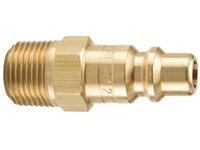 Industrial Interchange Brass Nipple - Male Pipe