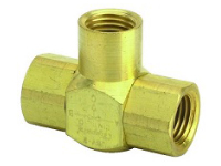 J-Series Shuttle Valve, 1/4” Female Out, 1/4” Female Ins