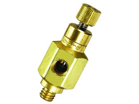 3° Needle Valve, #10-32 Knurled Knob