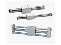 Magnetically coupled rodless cylinder- P1ZS / P1ZG / P1ZT