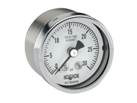 NOSHOK - 400 Series Gauge - All SS - Dry - Back Connection