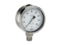 NOSHOK - 400 Series Gauge - All SS - Dry/Fillable - Bottom connection