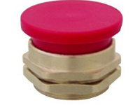 Clippard Mushroom Captivated Push Button - PC-5M