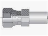 Parkrimp Permanent Female JIC 37° Swivel - Straight - 57 Series