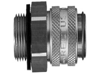 Rectus Series Nickle Plated Brass Coupler - Male Pipe