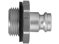 Rectus Series Nickle Plated Brass Nipple - Male Pipe