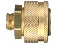Rectus Series Nickle Plated Steel Coupler - Male Pipe