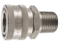 ST Series Stainless Steel Coupler - Male Thread