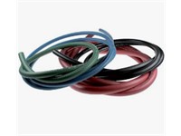 Self-fastening hoses with internal textile yard for NBR & EPDM and external metallic braid for silicone & FKM