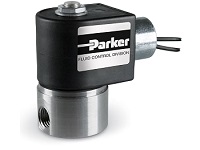 Parker 2-Way Stainless Steel Valve 1/4 Inch