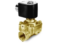 Parker 2-Way Brass Valve 2 Inch Pilot