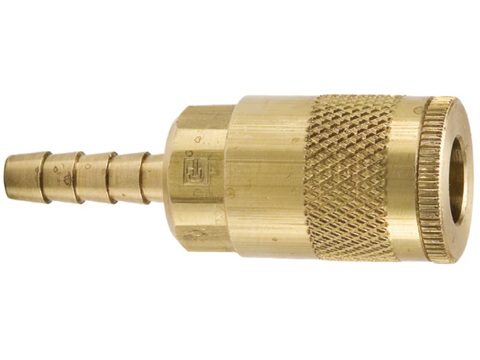 10 Series Brass Coupler - Hose Barb