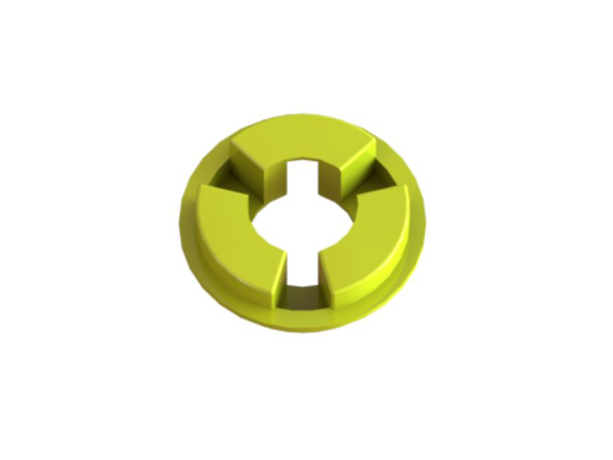 M170U8 Magnaloy Model M100 Coupling Insert - Yellow Material (Urethane)