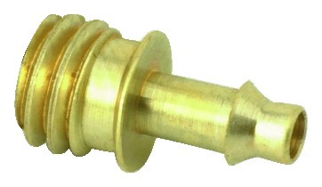 #10-32 Male Flush Fitting to Barb - 12841 Series