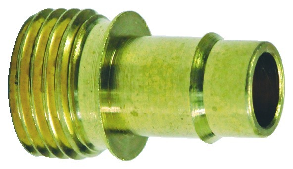 1/4" Barb to Male NPT Flush Fitting - 1284 Series