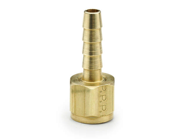 Parker Brass Hose Barb to Swivel Female Ball-End Hose Barb to Swivel Female Ball-End 128HBLSV