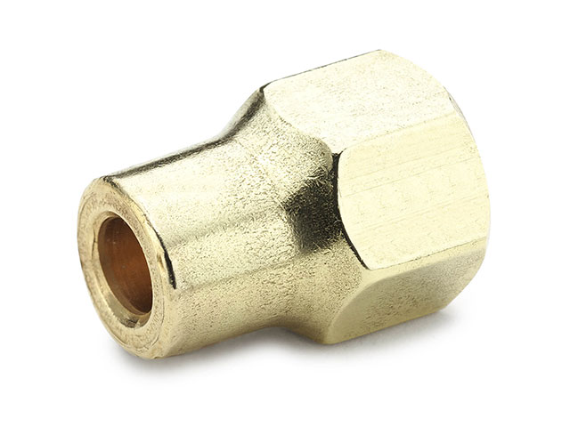 Parker 45° Flare Brass Long Forged Nut - Ref. SAE J512 and J513 010167 Long Forged Nut 14FL