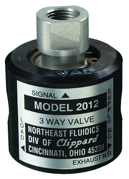 3-Way Air-Piloted Valve - 2012 Series