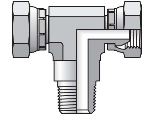 Pipe Swivel Branch Tee 217T