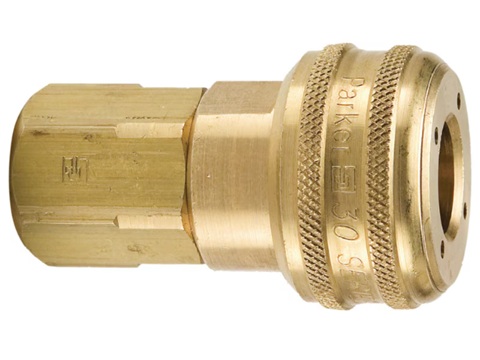 30 Series Brass Coupler - Female Pipe