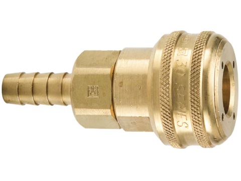 30 Series Brass Coupler - Hose Barb