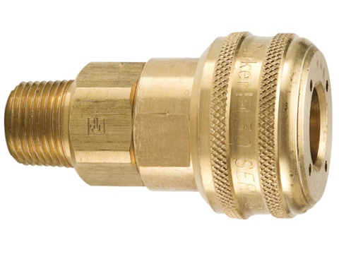 30 Series Brass Coupler - Male Pipe