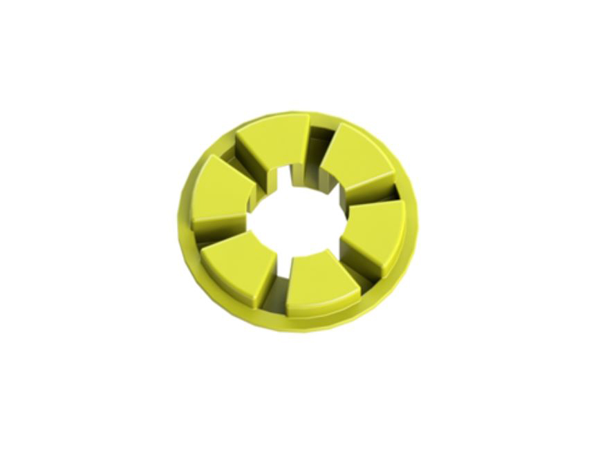 Magnaloy Model M600 Coupling Insert - Yellow Material (Urethane)