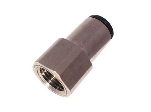 Female Connector - Metric Push-to-Connect Fitting Prestolok Metal 66LF - BSPP